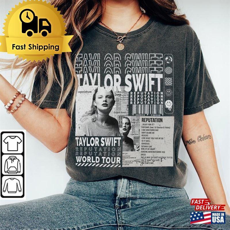 Swift Music Shirt 90s Y2k Retro Eras Tour Tickets Album Tshirt